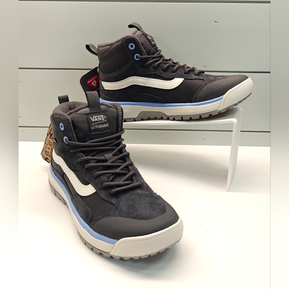 Vans UltraRange EXO Hi MTE-1 Asphalt Blue Lightweight All weather Boots Men's 7